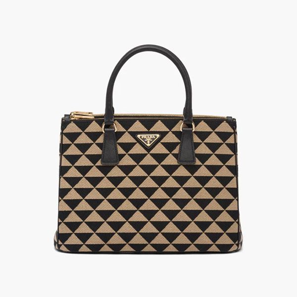 プラダ 偽物 ガレリア ジャカードファブリック ミディアムバッグ 1BA2742FKLF0Y30VDOO